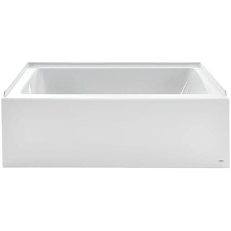 American Standard Bathing Studio 60" Three Wall Alcove Acrylic Soaking Tub with Left Drain and Overflow White