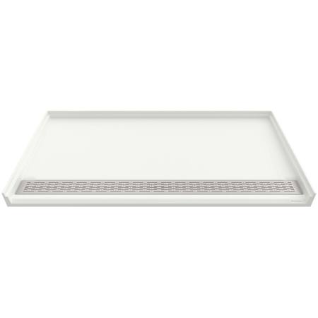 American Standard Bathing Townsend 64" x 34" Rectangular Shower Base with Single Threshold and Front Drain Soft White