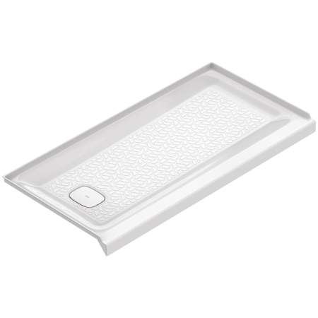 American Standard Bathing Aspirations 60" x 30" Rectangular Shower Base with Single Threshold and Left Drain White