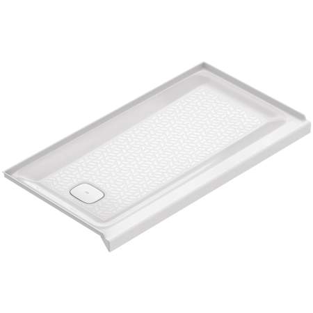 American Standard Bathing Aspirations 60" x 32" Rectangular Shower Base with Single Threshold and Left Drain White