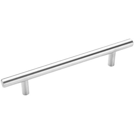 Amerock Bar Pulls 5 Inch (128 mm) Center to Center Bar Cabinet Pull - Package of 10 Sterling Nickel