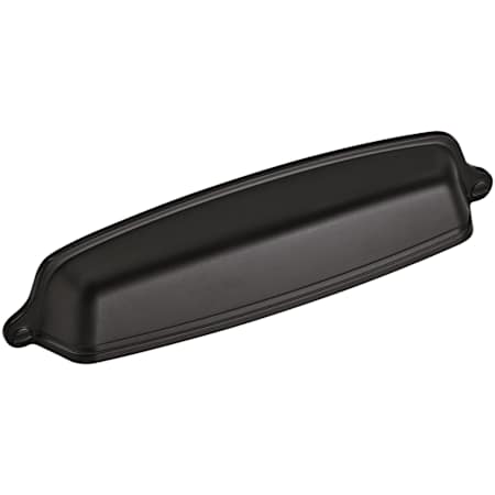 Amerock Stature 5-1/16 Inch Center to Center Cup Cabinet Pull - Pack of 10 Matte Black