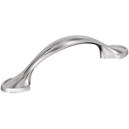 Amerock Fairfield 3 Inch Center to Center Arch Cabinet Pull - Pack of 25 Polished Chrome