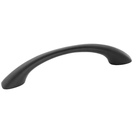 Amerock Vaile 3-3/4 Inch Center to Center Arch Cabinet Pull - Package of 25 Matte Black