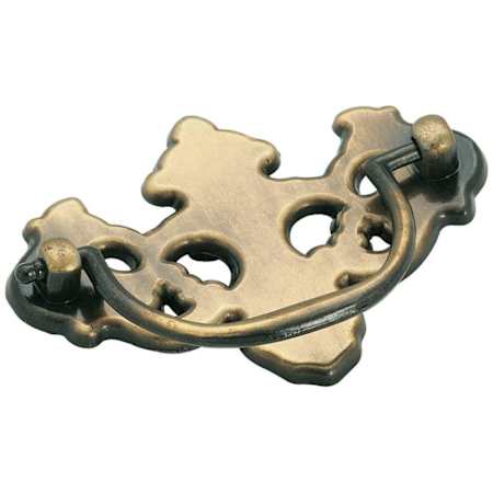 Amerock Everyday Heritage 3 Inch Center to Center Drop Cabinet Pull - Pack of 10 Antique Brass