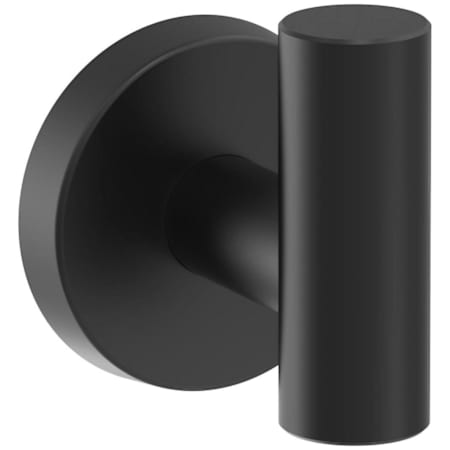 Amerock Arrondi Single Hook Robe Hook Matte Black