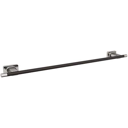Amerock Esquire 28-5/8" Towel Bar Brushed Nickel / Oil Rubbed Bronze