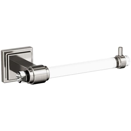 Amerock Glacio Wall Mounted Toilet Paper Holder Brushed Nickel