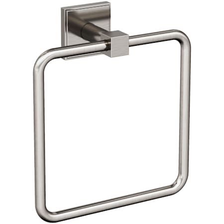 Amerock Appoint 7-1/16" Wall Mounted Towel Ring Brushed Nickel