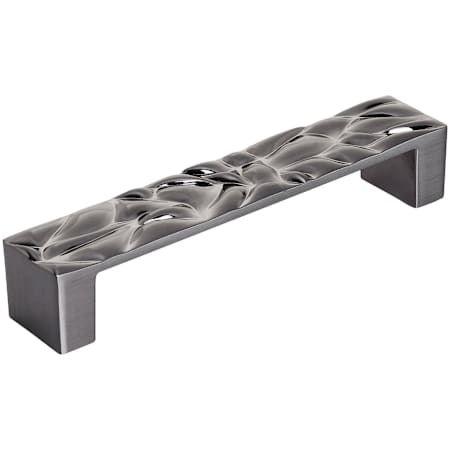 Amerock Calathea 5-1/16 Inch Center to Center Handle Cabinet Pull Black Chrome