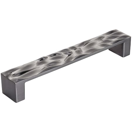 Amerock Calathea 6-5/16 Inch Center to Center Handle Cabinet Pull Black Chrome