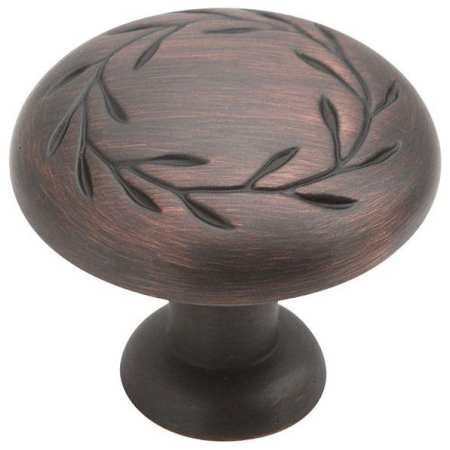 Amerock Nature's Splendor 1-5/16 Inch Mushroom Cabinet Knob Oil Rubbed Bronze