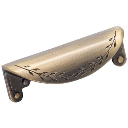 Amerock Nature's Splendor 4-1/4 Inch Long Finger Pull Elegant Brass
