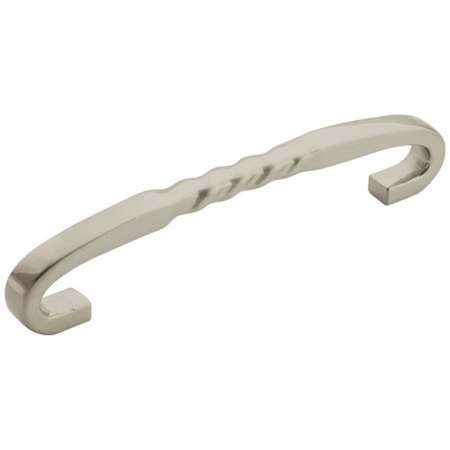 Amerock Inspirations 5-1/16 Inch Center to Center Handle Cabinet Pull Satin Nickel
