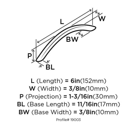 Amerock-BP19003-Dimensions of Angle View