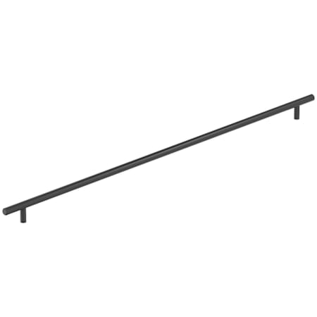 Amerock Bar Pulls 25-3/16 Inch Center to Center Bar Cabinet Pull Black Bronze