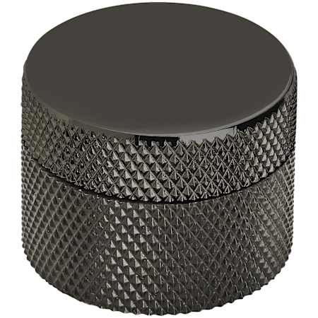Amerock Transcendent 1-1/4 Inch Cylindrical Cabinet Knob Matte Black