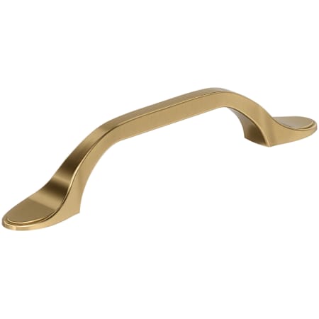 Amerock Ravino 3-3/4 Inch Center to Center Handle Cabinet Pull - Pack of 10 Champagne Bronze
