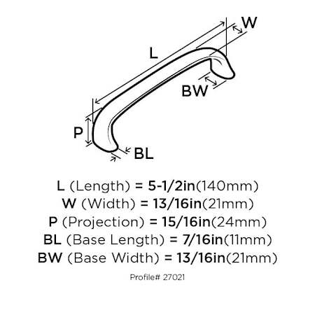 Amerock-BP27021-Dimensions of Angle View