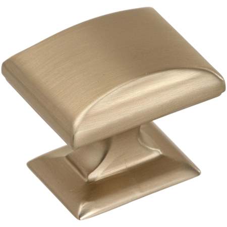 Amerock Candler 1-1/4 Inch Rectangular Cabinet Knob Golden Champagne
