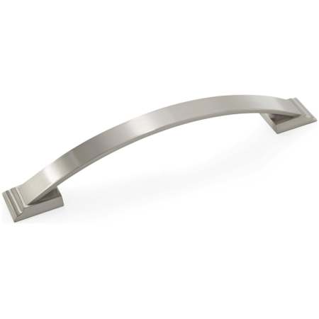 Amerock Candler 6-5/16 Inch Center to Center Handle Cabinet Pull Satin Nickel