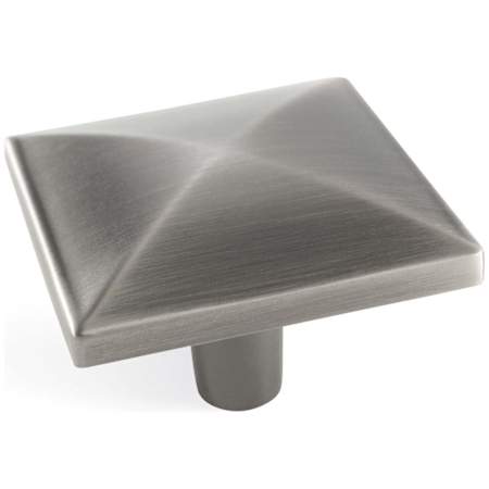 Amerock Extensity 1-1/2 Inch Square Cabinet Knob Antique Silver