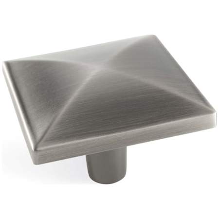 Amerock Extensity 1-1/2 Inch Square Cabinet Knob Antique Silver