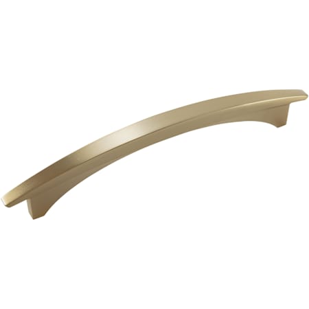 Amerock Essential'Z 6-5/16 Inch Center to Center Bar Cabinet Pull Golden Champagne
