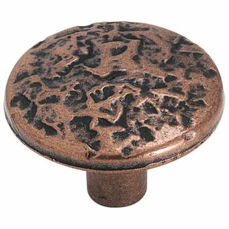 Amerock Everyday Heritage 1-1/4 Inch Mushroom Cabinet Knob Antique Copper