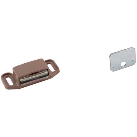 Amerock Functional Hardware 2" Long Plastic Magnetic Catch Plastic Tan