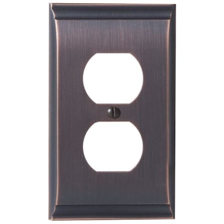 Amerock Candler Double Outlet Switch Plate Oil Rubbed Bronze