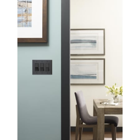 Amerock-BP36520-Black Bronze in Doorway