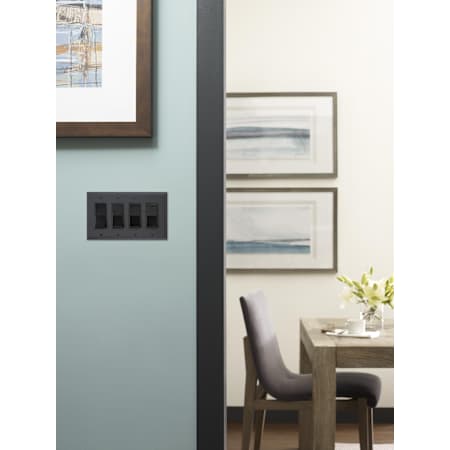 Amerock-BP36521-Black Bronze in Doorway