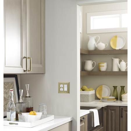 Amerock-BP36525-Golden Champagne on Gray Cabinets