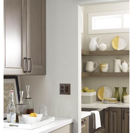 Amerock-BP36525-Oil Rubbed Bronze on White Wall
