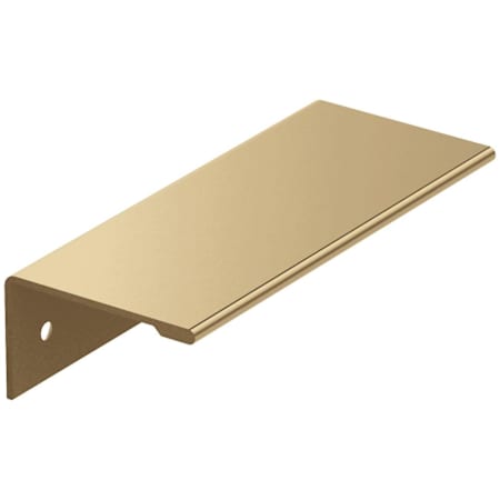 Amerock Edge Pull 3-3/4 Inch Long Finger Cabinet Pull Champagne Bronze