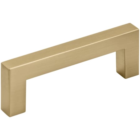 Amerock Monument 3 Inch Center to Center Handle Cabinet Pull - Pack of 10 Champagne Bronze