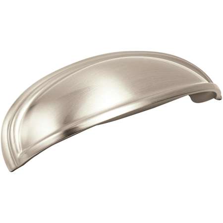 Amerock Ashby 3 and 4 Inch Center to Center Cup Cabinet Pull Satin Nickel