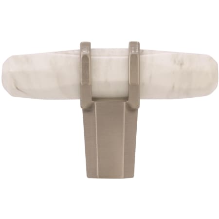 Marble White / Satin Nickel