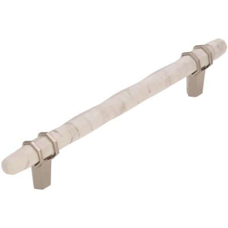 Marble White / Polished Nickel