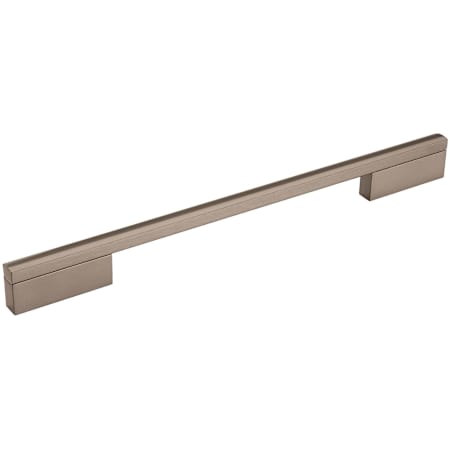 Amerock Separa 10-1/16 Inch Center to Center Handle Cabinet Pull Black Brushed Nickel