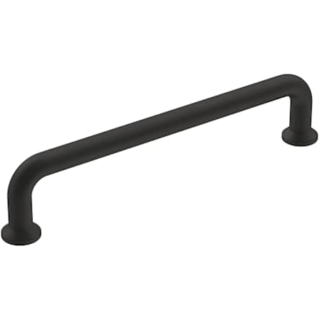 Amerock Factor 5-1/16 Inch Center to Center Handle Cabinet Pull Matte Black