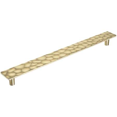 Amerock Kamari 10-1/16 Inch Center to Center Bar Cabinet Pull Golden Champagne