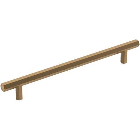 Amerock Caliber 7-9/16 Inch Center to Center Bar Cabinet Pull Champagne Bronze