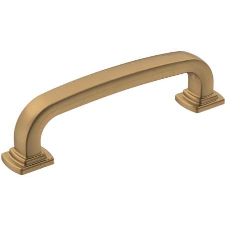 Amerock Surpass 3-3/4 Inch Center to Center Handle Cabinet Pull - Pack of 10 Champagne Bronze