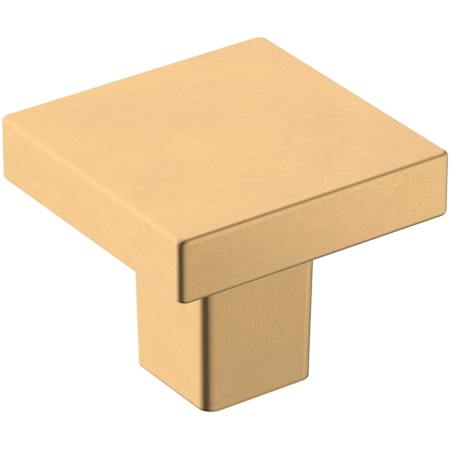 Amerock Monument 1-3/16 Inch Square Cabinet Knob Champagne Bronze