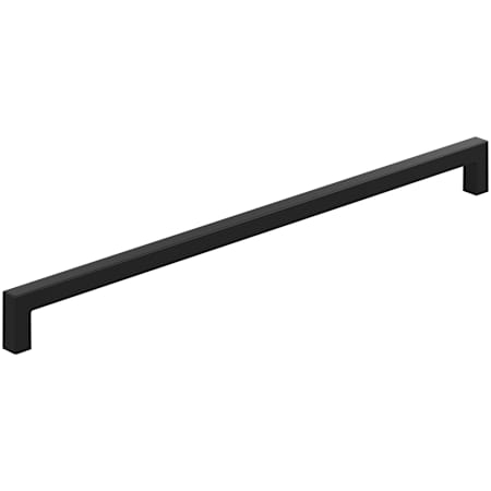 Amerock Monument 12-5/8 Inch Center to Center Handle Cabinet Pull Matte Black