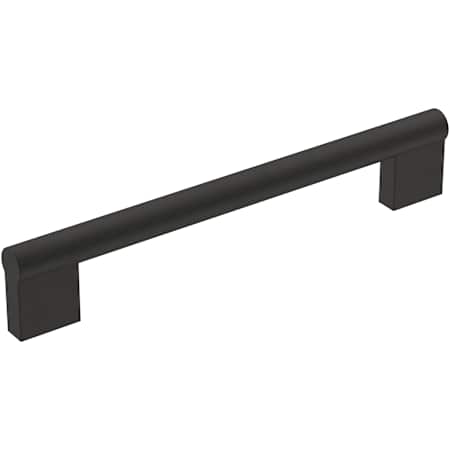 Amerock Versa 6-5/16 Inch Center to Center Handle Cabinet Pull Matte Black