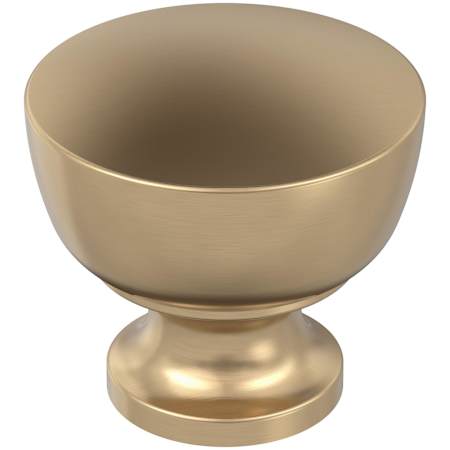 Amerock Chalice 1-1/4 Inch Mushroom Cabinet Knob - Pack of 10 Champagne Bronze