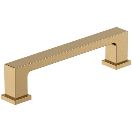 Amerock Bridgeport 3-3/4 Inch Center to Center Handle Cabinet Pull - Pack of 10 Champagne Bronze